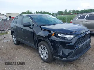 2024 Toyota RAV4 LE with VIN 2T3F1RFV9RC453719, listed as a IAAI auction lot 42622980 with 24,882 mi miles and . Bid and sale history available at DreamBid. Image 1.