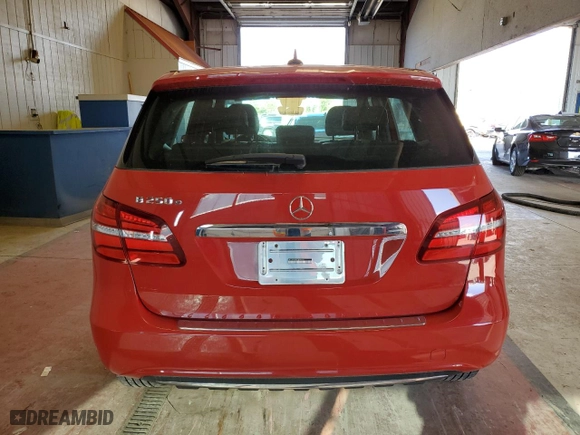 2016 Mercedes-Benz B-Class with VIN WDDVP9AB0GJ009622, listed as a Copart auction lot 69937823 with NaN miles. Bid and sale history available at carsss.com. Image 6.