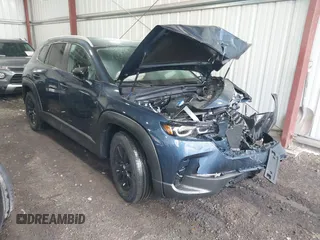 2025 Mazda CX-50 2.5 S Preferred Package with VIN 7MMVABBM6SN302350, listed as a IAAI auction lot 41840310 with 5,563 mi miles. Bid and sale history available at carsss.com. Image 1.
