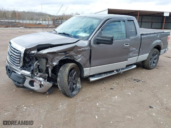 2012 Ford F-150 XL with VIN 1FTFX1CF3CFC47736, listed as a IAAI auction lot 41731438 with 126,968 mi miles. Bid and sale history available at carsss.com. Image 2.