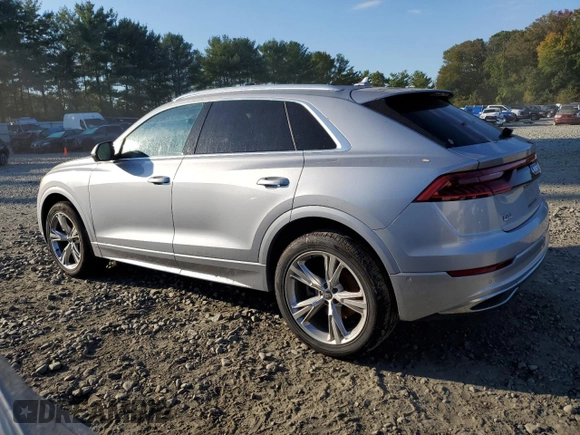 2021 Audi Q8 Premium Plus with VIN WA1BVAF1XMD005456, listed as a Copart auction lot 74460904 with 24,854 mi miles and Salvage Title. Bid and sale history available at carsss.com. Image 2.