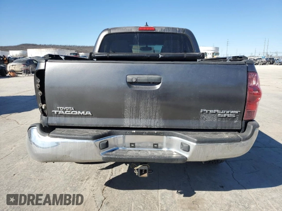 2012 Toyota Tacoma PreRunner with VIN 5TFJX4GNXCX006747, listed as a Copart auction lot 46805915 with 223,701 mi miles and Salvage title. Bid and sale history available at DreamBid. Image 6.