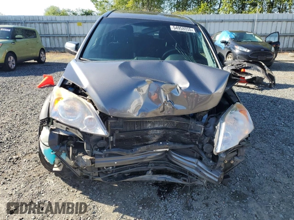 2011 Honda CR-V EX with VIN JHLRE4H57BC033761, listed as a Copart auction lot 54958055 with 116,314 mi miles and Salvage Title. Bid and sale history available at carsss.com. Image 5.