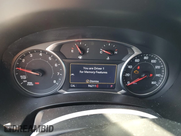 2020 GMC Terrain SLT z VIN 3GKALPEV2LL126770, wystawiony jako Copart lot #55128845 z przebiegiem 96 211 mil mil oraz Nie do naprawy • Non repairable. Historia ofert i sprzedaży dostępna na DreamBid. Obrazek 9.