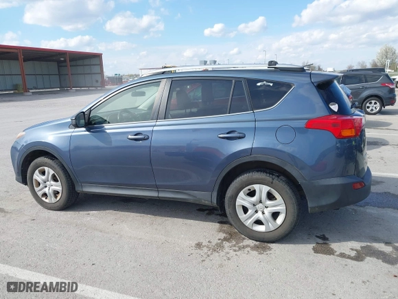 2013 Toyota RAV4 LE with VIN JTMBFREV4D5016310, listed as a IAAI auction lot 41879821 with 131,390 mi miles. Bid and sale history available at carsss.com. Image 14.