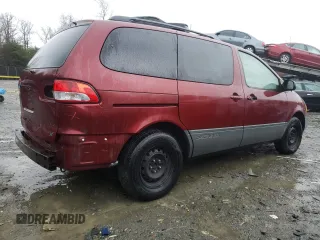 2002 Toyota Sienna CE with VIN 4T3ZF19C52U431330, listed as a Copart auction lot 84068574 with 150,758 mi miles and Salvage Title. Bid and sale history available at carsss.com. Image 3.