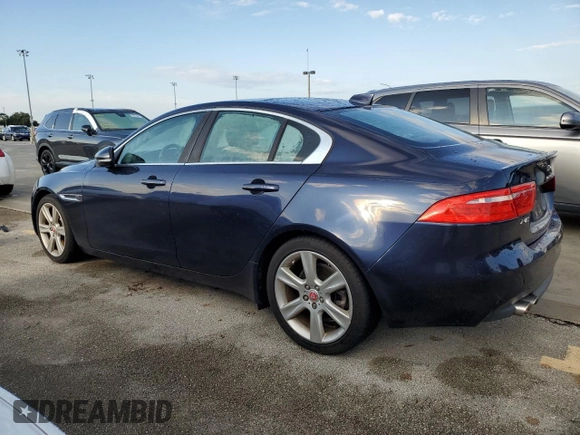 2017 Jaguar XE with VIN SAJAE4BN4HA968647, listed as a Copart auction lot 81204584 with Not Provided miles and Salvage Title. Bid and sale history available at DreamBid. Image 2.