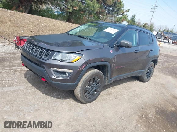 2021 Jeep Compass Trailhawk с VIN 3C4NJDDB3MT529263, выставлен на аукционе IAAI как лот 41943426 с пробегом 96 133 миль миль и . История ставок и продаж доступна на DreamBid. Изображение 17.