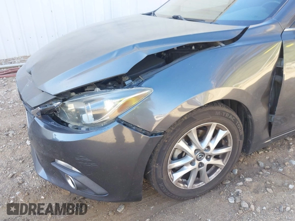 2014 Mazda 3 i Grand Touring with VIN JM1BM1M77E1119529, listed as a IAAI auction lot 41399739 with 126,931 mi miles and . Bid and sale history available at DreamBid. Image 6.