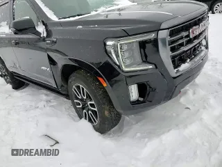 2023 GMC Yukon AT4 with VIN 1GKS2CKD4PR163281, listed as a Copart auction lot 44990525 with 54,966 mi miles and Salvage Title. Bid and sale history available at carsss.com. Image 12.