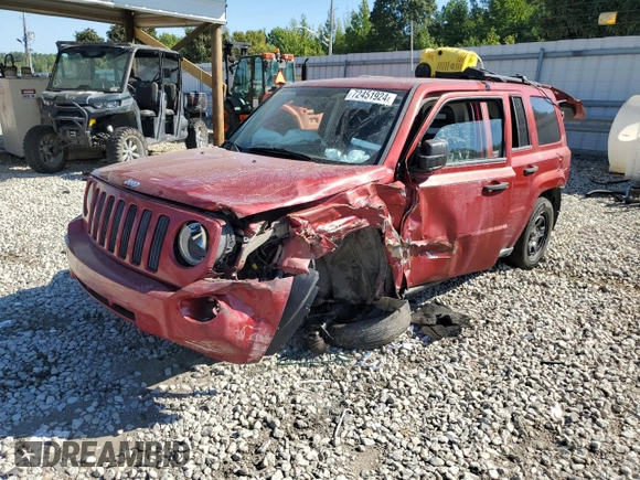 2008 Jeep Patriot Sport z VIN 1J8FF28W78D525731, wystawiony jako Copart lot #72451924 z przebiegiem Nie podano mil oraz Szkoda całkowita • Salvage title. Historia ofert i sprzedaży dostępna na DreamBid. Obrazek 1.