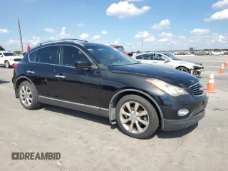 2010 Infiniti EX Journey with VIN JN1AJ0HP2AM700599, listed as a Copart auction lot 68061144 with 190,335 mi miles and Clean Title. Bid and sale history available at carsss.com. Image 4.