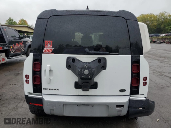 2021 Land Rover Defender S с VIN SALEJ7RX1M2046919, выставлен на аукционе Copart как лот 71701984 с пробегом 37 655 миль миль и Списание • Salvage title. История ставок и продаж доступна на DreamBid. Изображение 6.