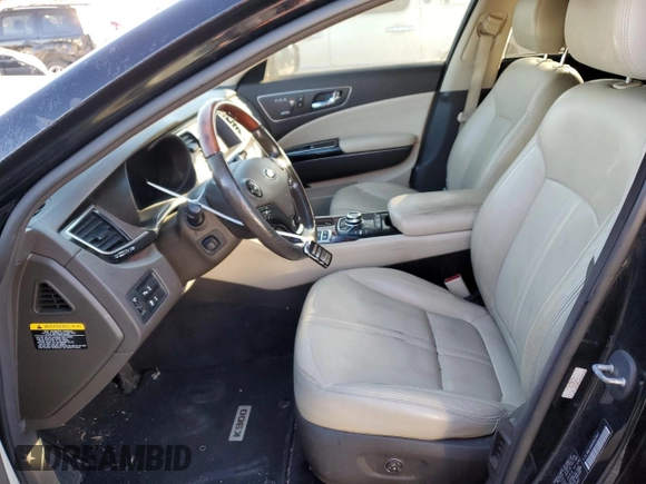 2015 Kia K900 Premium with VIN KNALU4D45F6025047, listed as a Copart auction lot 76761644 with 114,896 mi miles and Salvage title. Bid and sale history available at DreamBid. Image 7.