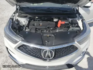 2021 Acura RDX w/Technology Package with VIN 5J8TC1H50ML005005, listed as a Copart auction lot 43707555 with 14,206 mi miles and Salvage Title. Bid and sale history available at carsss.com. Image 12.
