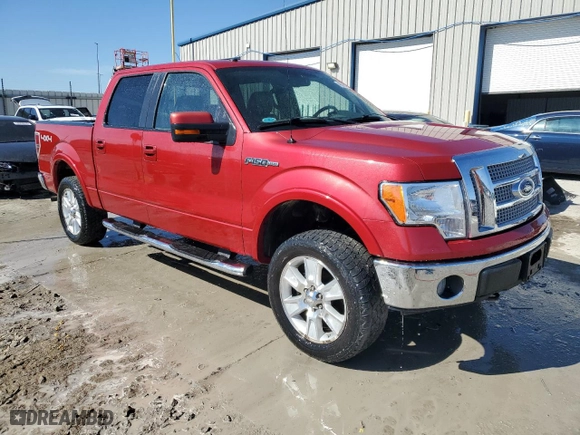 2009 Ford F-150 XL with VIN 1FTPW14V09FA06674, listed as a Copart auction lot 46355855 with 166,262 mi miles and Salvage Title. Bid and sale history available at carsss.com. Image 4.