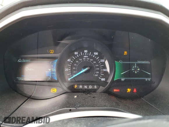 2019 Ford Edge SEL with VIN 2FMPK4J9XKBC28419, listed as a Copart auction lot 53638545 with 170,073 mi miles and Clean Title. Bid and sale history available at carsss.com. Image 9.