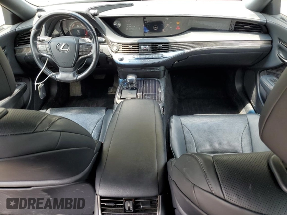2018 Lexus LS 500 with VIN JTHB51FF1J5006811, listed as a Copart auction lot 62999675 with 109,319 mi miles and Salvage title. Bid and sale history available at DreamBid. Image 8.