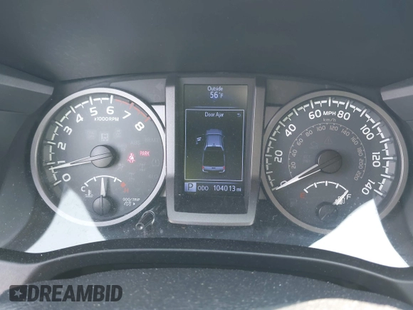 2017 Toyota Tacoma SR5 with VIN 5TFAZ5CN3HX042874, listed as a IAAI auction lot 42022752 with 104,013 mi miles and . Bid and sale history available at carsss.com. Image 15.