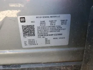 2023 Chevrolet Traverse LT Cloth with VIN 1GNERGKW8PJ323990, listed as a Copart auction lot 47111455 with 56,187 mi miles and Non Repairable. Bid and sale history available at carsss.com. Image 14.
