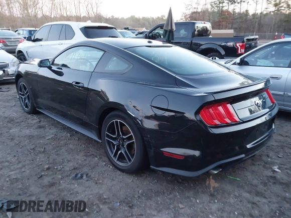 2019 Ford Mustang EcoBoost with VIN 1FA6P8TH0K5150594, listed as a IAAI auction lot 40997411 with 91,603 mi miles and . Bid and sale history available at carsss.com. Image 3.