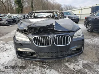 2014 BMW 7 Series ALPINA B7 xDrive with VIN WBAYF8C50ED142076, listed as a Copart auction lot 41521835 with Not Provided miles and Salvage Title. Bid and sale history available at DreamBid. Image 5.