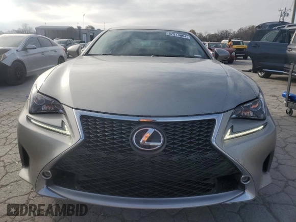 2017 Lexus RC with VIN JTHSM5BC2H5003190, listed as a Copart auction lot 82214864 with 62,710 mi miles and Salvage Title. Bid and sale history available at carsss.com. Image 5.