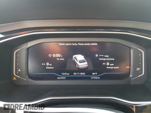 2019 Volkswagen Jetta SEL with VIN 3VWE57BU9KM047413, listed as a Copart auction lot 57221625 with 127,556 mi miles and Salvage title. Bid and sale history available at DreamBid. Image 9.