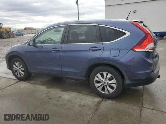 2013 Honda CR-V EX-L with VIN 2HKRM4H70DH616715, listed as a Copart auction lot 44739095 with 150,403 mi miles and Salvage Title. Bid and sale history available at carsss.com. Image 2.