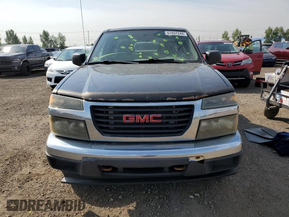 2007 GMC Canyon Work Truck with VIN 1GTDT19E878248683, listed as a Copart auction lot 67037244 with 225,811 mi miles and Clean Title. Bid and sale history available at carsss.com. Image 5.