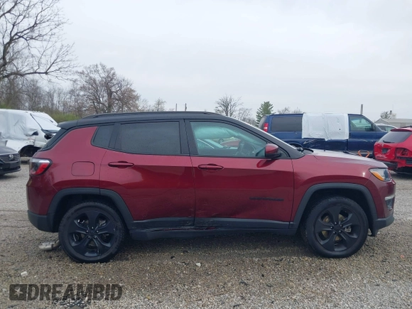 2021 Jeep Compass Altitude with VIN 3C4NJDBB6MT530958, listed as a IAAI auction lot 42017387 with 68,023 mi miles and . Bid and sale history available at DreamBid. Image 13.