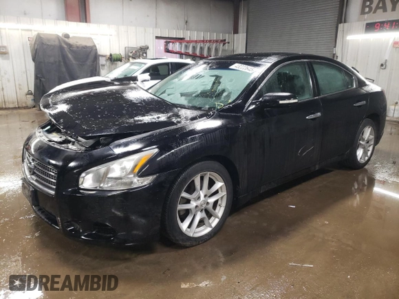2009 Nissan Maxima S z VIN 1N4AA51EX9C823853, wystawiony jako Copart lot #43222645 z przebiegiem 106 991 mil mil oraz Szkoda całkowita • Salvage title. Historia ofert i sprzedaży dostępna na DreamBid. Obrazek 1.