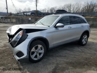 2017 Mercedes-Benz GLC with VIN WDC0G4KB4HF160726, listed as a Copart auction lot 50412775 with NaN miles and Salvage Title. Bid and sale history available at carsss.com. Image 1.