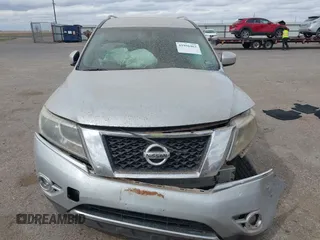 2016 Nissan Pathfinder Platinum with VIN 5N1AR2MM3GC631820, listed as a IAAI auction lot 41956463 with 128,668 mi miles. Bid and sale history available at carsss.com. Image 12.
