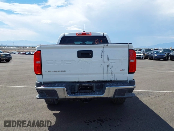 2022 Chevrolet Colorado 4WD Work Truck with VIN 1GCGTBEN7N1299512, listed as a IAAI auction lot 42720023 with 41,851 mi miles and . Bid and sale history available at DreamBid. Image 17.