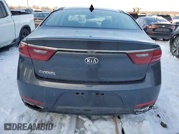 2017 Kia Cadenza Limited with VIN KNALC4J10H5077840, listed as a Copart auction lot 88849015 with 85,763 mi miles and Salvage Title. Bid and sale history available at carsss.com. Image 6.