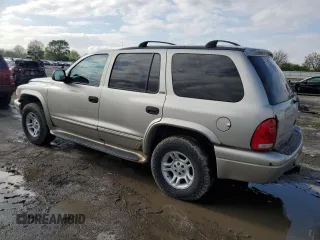 2002 Dodge Durango SLT z VIN 1B4HS48N42F165230, wystawiony jako Copart lot #55493455 z przebiegiem 419 551 mil mil oraz Szkody całkowita. Historia ofert i sprzedaży dostępna na DreamBid. Obrazek 2.