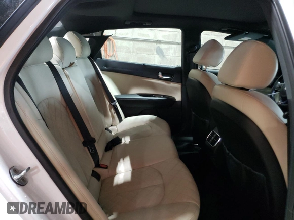 2016 Kia Optima SXL Turbo with VIN 5XXGV4L26GG052021, listed as a Copart auction lot 54018535 with 109,409 mi miles and Salvage title. Bid and sale history available at DreamBid. Image 10.