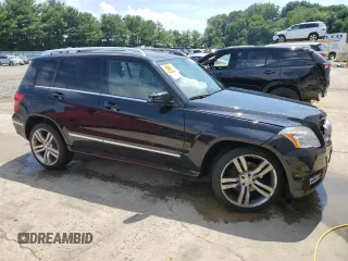 2012 Mercedes-Benz GLK 350 with VIN WDCGG8HB9CF759398, listed as a Copart auction lot 63284534 with 104,713 mi miles and Salvage Title. Bid and sale history available at DreamBid. Image 4.
