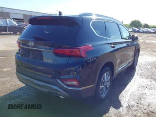 2019 Hyundai Santa Fe SEL Plus z VIN 5NMS33AD9KH035402, wystawiony jako IAAI lot #42162086 z przebiegiem 108 827 mil mil oraz . Historia ofert i sprzedaży dostępna na DreamBid. Obrazek 4.