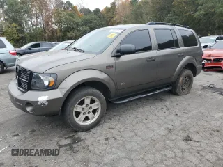 2008 Dodge Durango SLT with VIN 1D8HD48278F100482, listed as a Copart auction lot 78818454 with Not provided miles and Salvage title. Bid and sale history available at DreamBid. Image 1.