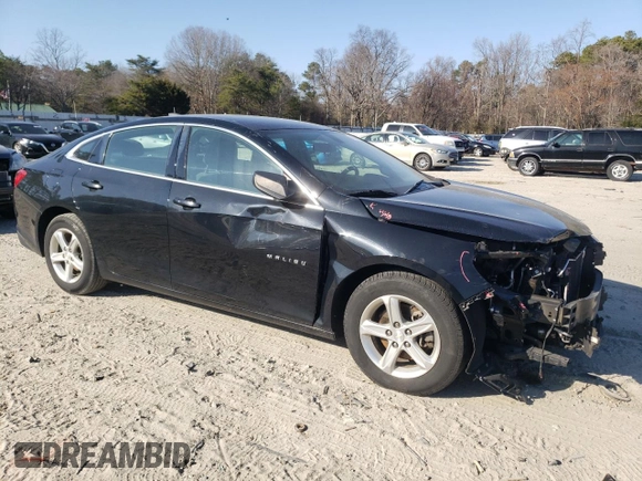 2019 Chevrolet Malibu LS with VIN 1G1ZB5ST5KF143038, listed as a Copart auction lot 47273755 with 135,143 mi miles and Salvage Title. Bid and sale history available at DreamBid. Image 4.