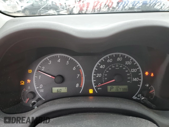 2010 Toyota Corolla with VIN 1NXBU4EE4AZ346602, listed as a Copart auction lot 48737024 with 157,786 mi miles and Clean Title. Bid and sale history available at DreamBid. Image 9.