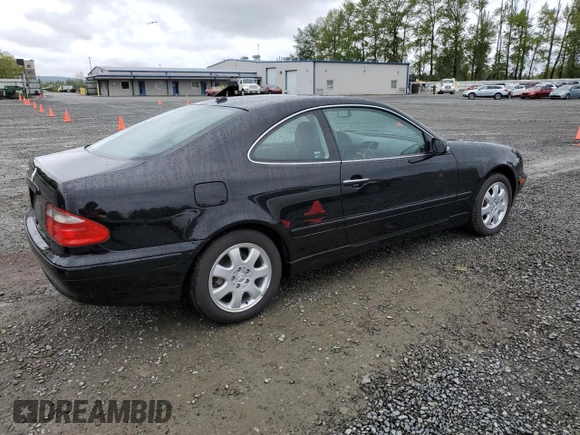 2001 Mercedes-Benz CLK 320/430 with VIN WDBLJ65G71F175961, listed as a Copart auction lot 54886275 with 58,455 mi miles and Clean Title. Bid and sale history available at carsss.com. Image 3.