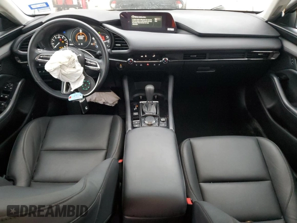2023 Mazda 3 S Preferred with VIN 3MZBPACM5PM371524, listed as a Copart auction lot 45788605 with 16,725 mi miles and Salvage Title. Bid and sale history available at DreamBid. Image 8.