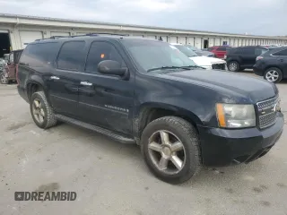 2007 Chevrolet Suburban LTZ with VIN 3GNFK16Y97G308434, listed as a Copart auction lot 77672724 with 295,937 mi miles and Salvage Title. Bid and sale history available at DreamBid. Image 4.