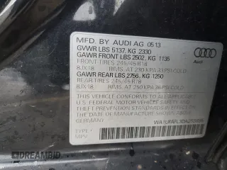 2013 Audi allroad Premium Plus with VIN WA1UFAFL3DA253895, listed as a Copart auction lot 43988815 with 157,409 mi miles and Salvage Title. Bid and sale history available at carsss.com. Image 14.