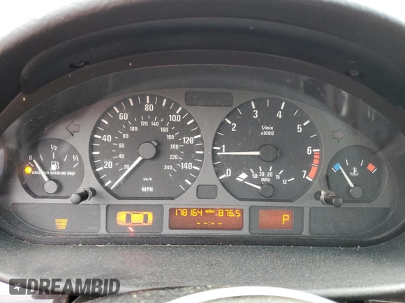 2003 BMW 3 Series 325xi с VIN WBAEU334X3PM53903, выставлен на аукционе Copart как лот 59102065 с пробегом 178 164 миль миль и Чистый • Clean title. История ставок и продаж доступна на DreamBid. Изображение 9.