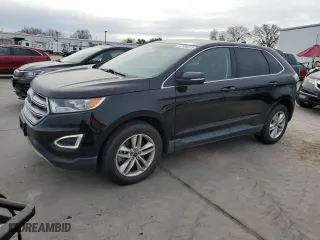 2017 Ford Edge SEL with VIN 2FMPK4J96HBB97095, listed as a Copart auction lot 47580215 with 105,101 mi miles and Clean Title. Bid and sale history available at carsss.com. Image 1.