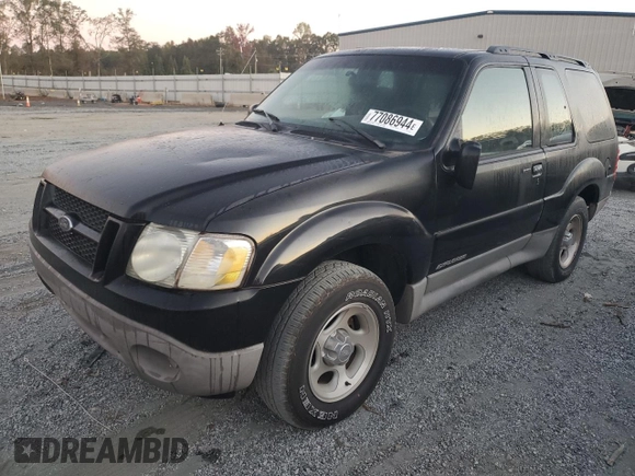 2002 Ford Explorer Sport Value z VIN 1FMYU60E92UC86847, wystawiony jako Copart lot #77086944 z przebiegiem 147 827 mil mil oraz Szkoda całkowita • Salvage title. Historia ofert i sprzedaży dostępna na DreamBid. Obrazek 1.